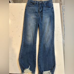 Risen Jeans Size 7 medium wash
